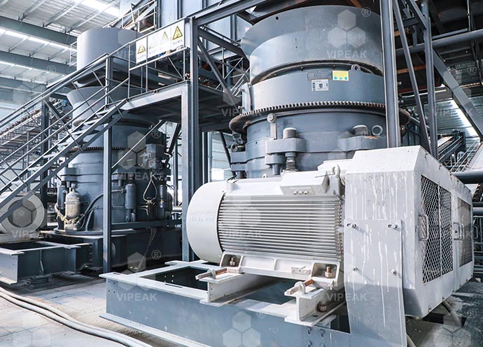 Дробление свинцовозинковых руд в Гуанси с производительностью 1200 тонн в час