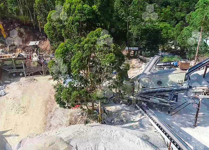 Производственная линия по дроблению гранита в Шэньчжэне