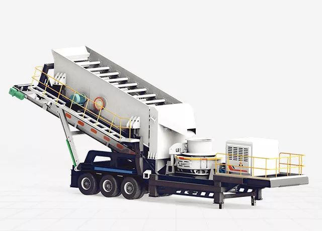 VK мобильная дробилка для дробления и формов···